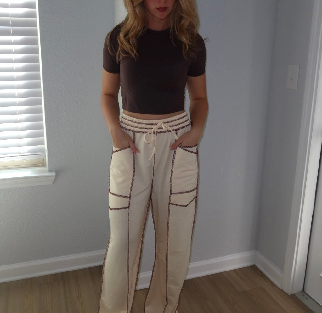 Latte Loose Fit Pants