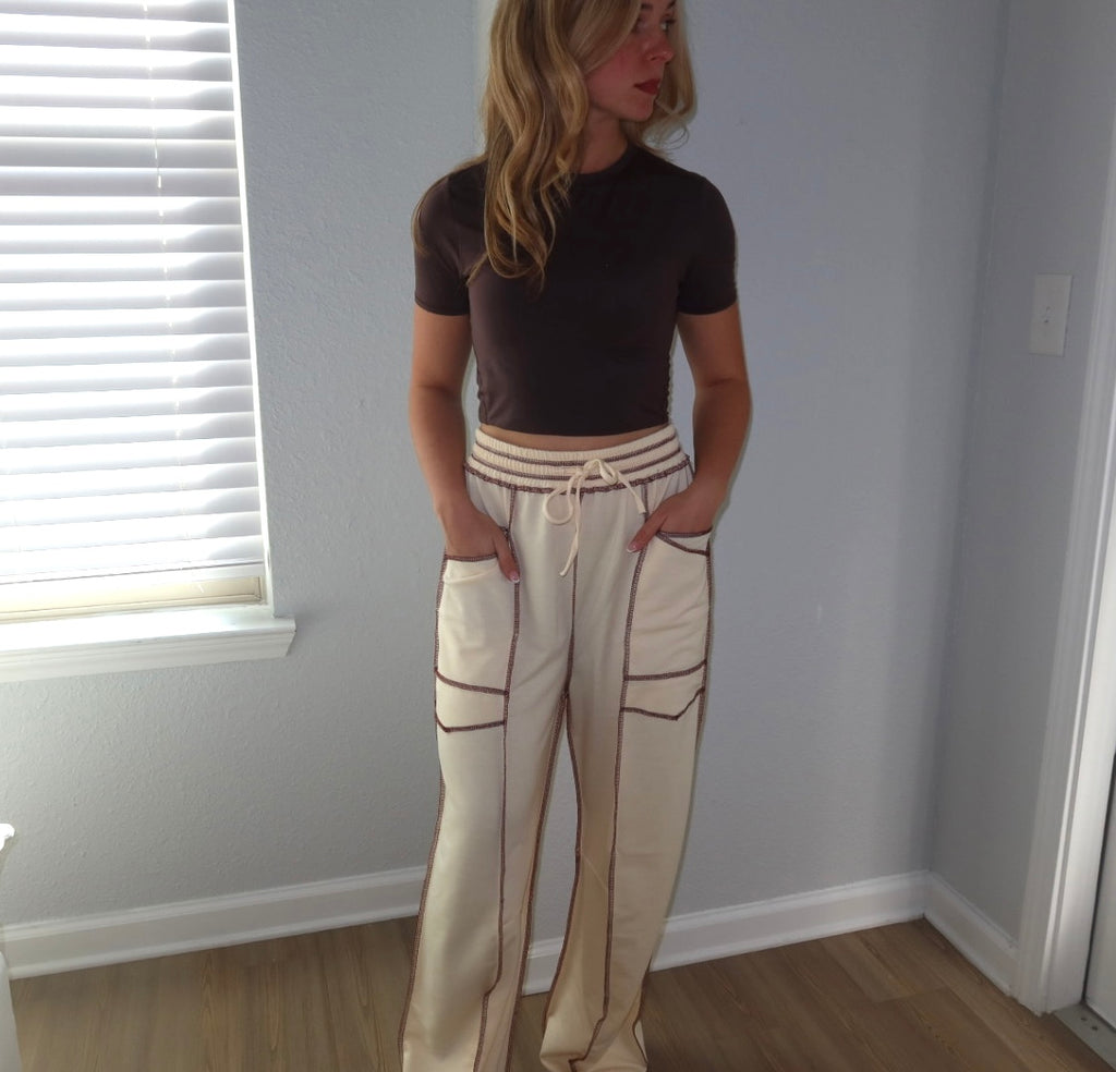 Latte Loose Fit Pants