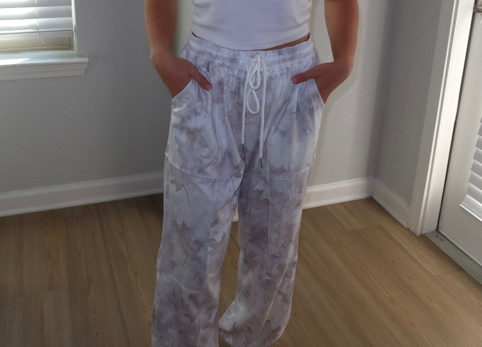 Camo Print Baggy Jogger Sweatpants