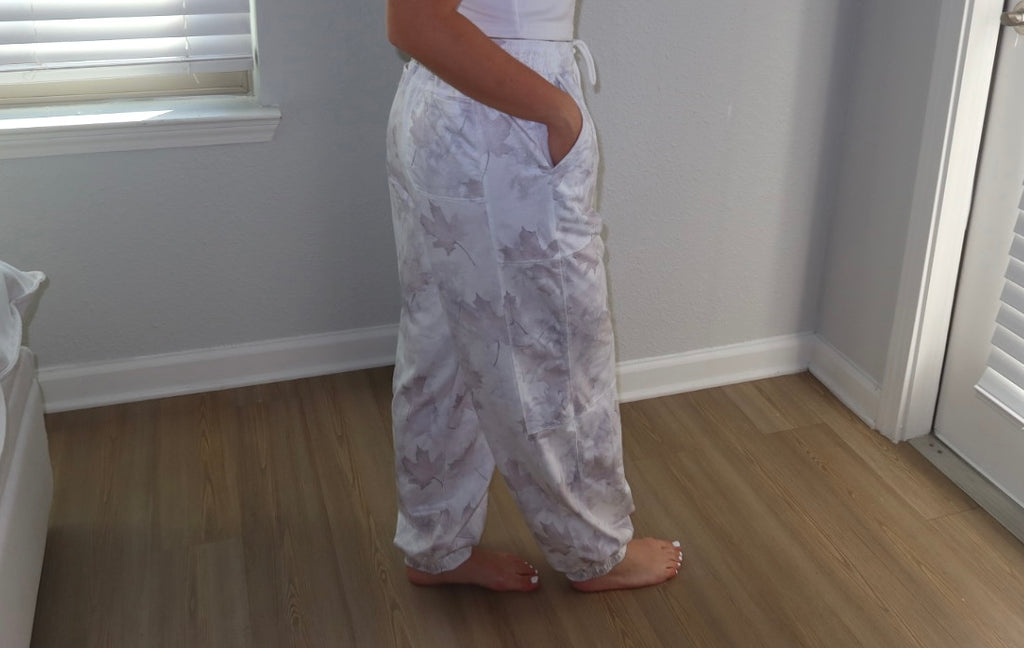 Camo Print Baggy Jogger Sweatpants