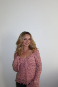 Floral Lace Long Sleeve Blouse